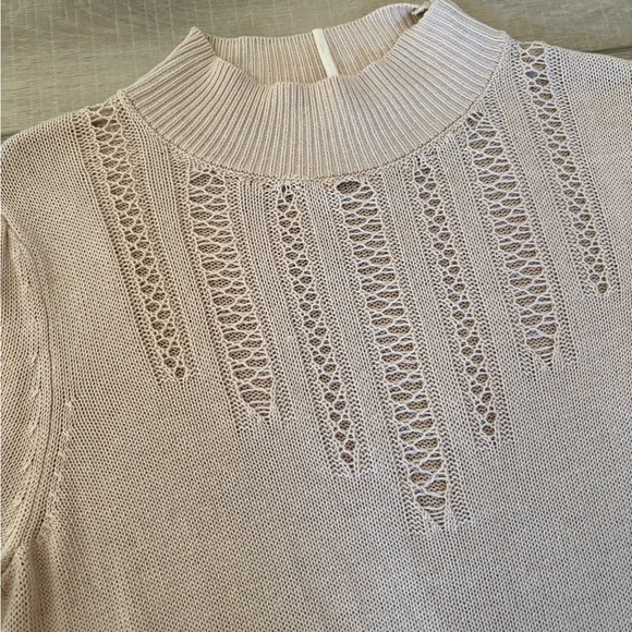 Free people mock neck Cream Sweater for Women - Picture 2 of 7